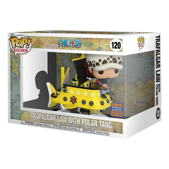 Funko Pop Rides One Piece - Law With Polar Tang #120
