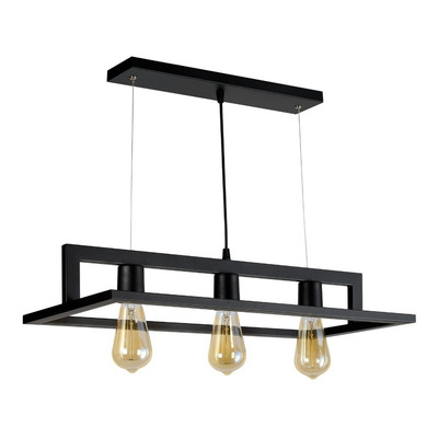 Colgante Ibérico 3 Luces Linea Rustica Apto Led Luz Desing