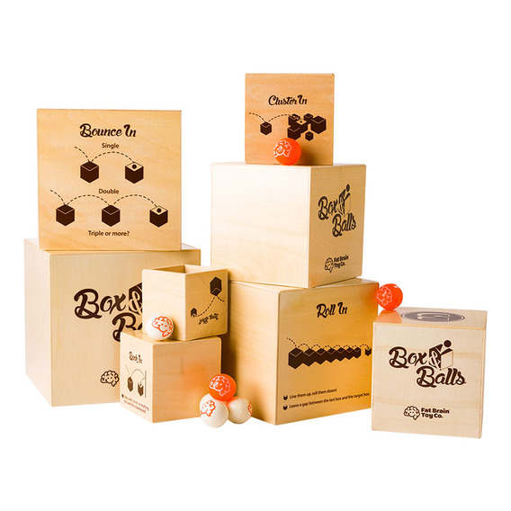 Box N Balls, Juego De Creatividad Fatbrain Toys