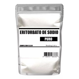 Eritorbato De Sodio X 1 Kg. Grado Alimenticio Máxima Calidad