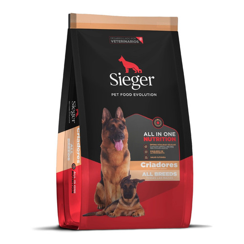 Alimento Sieger Criadores All In One para perro todos los tamaños en bolsa de 20 kg