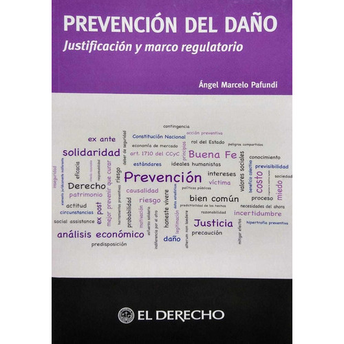 Prevencion Del Daño: Justificacion Y Marco Regulatorio, De Pafundi Angel M. Editorial Educa, Tapa Blanda, Edición 1 En Español, 2020