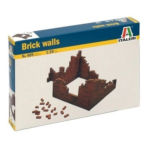 Acceso para diorama Brick Wall 1/35 Italeri Brick Wall 0405