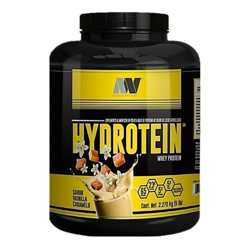 Suplemento en polvo Advance Nutrition  Hydrotein proteína sabor vainilla/caramelo en pote de 2.27kg