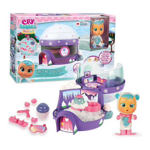 Muñeca cry babies magic tears el iglu de kristal