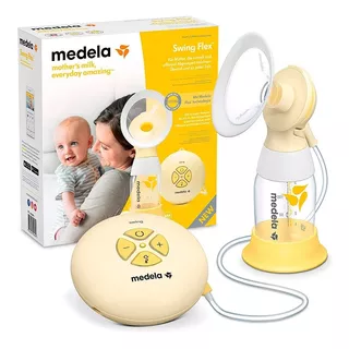 Medela Swing Flex Bomba Extratora Tira Leite Materno Bivolt