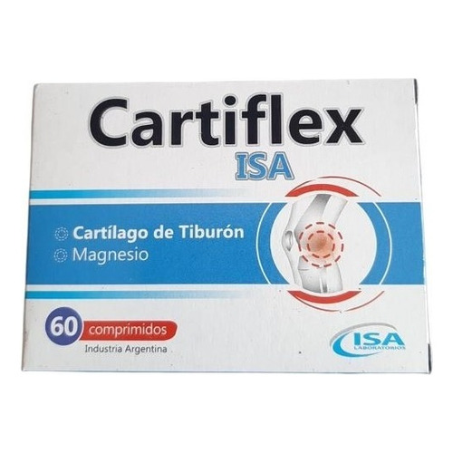 Cartiflex X 60 Cprs Laboratorios Isa Sabor Sin Sabor
