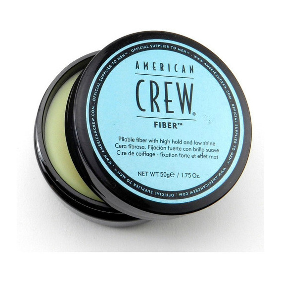 Cera Capilar Fiber American Crew Acabado Mate Eeuu X 50 Gr