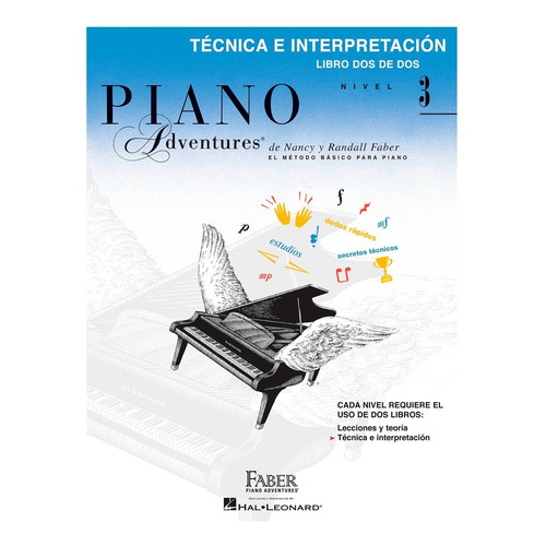 Libro Piano Adventure Técnica-interpretación 2 De 2 Nivel 3