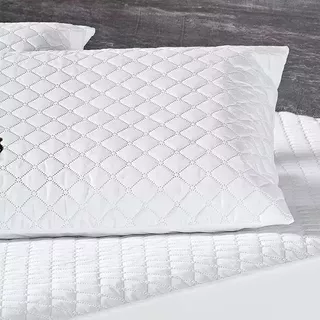 Kit Fronha Protetora Impermeável Travesseiro S/ Barulho 2pçs