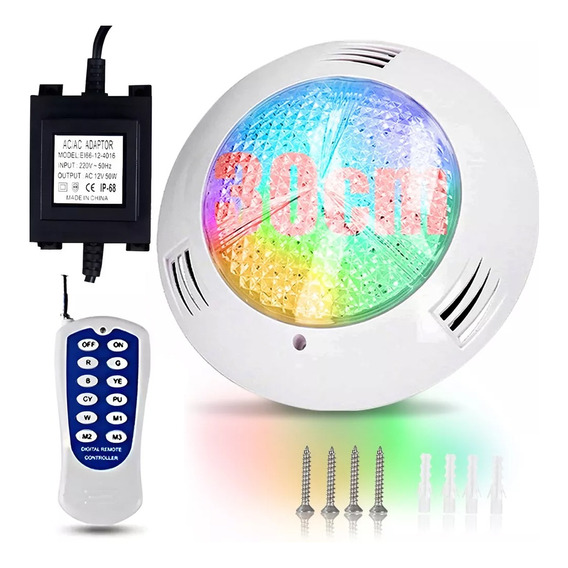 Cksohot Lámpara Sumergible Alberca Con Transformador 324led