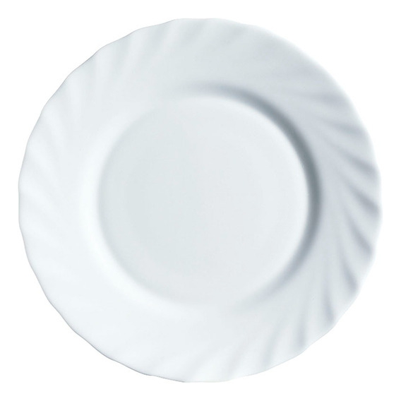 Plato Postre X6 19.5cm Blanco Ref.h4124 Trianon Luminarc Arc