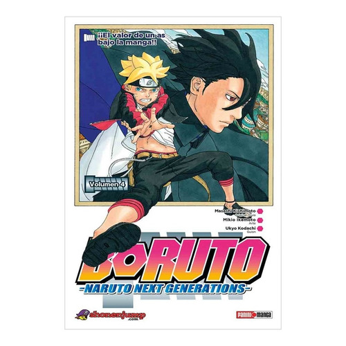 Manga Boruto 4 / Masashi Kishimoto - Panini Editorial