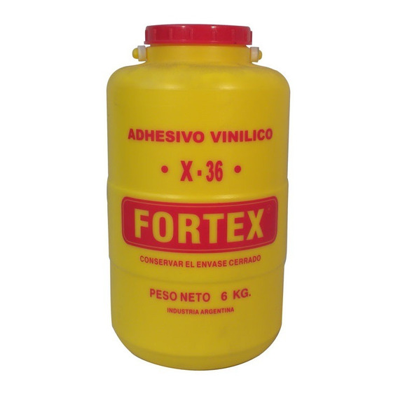 Adhesivo Vinilico / Cola Vinilica Fortex X36 X 6 Kg Mueble