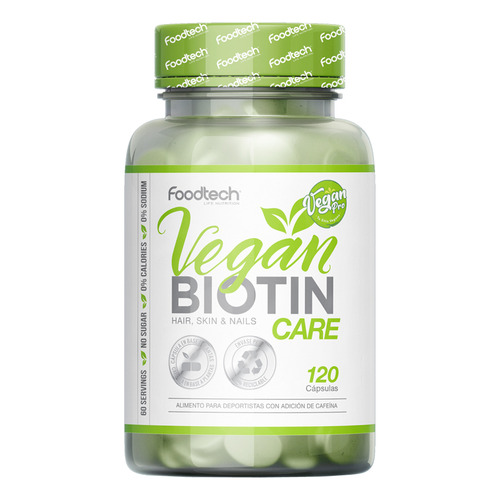 Vegan Biotin Care 120 Caps - Foodtech