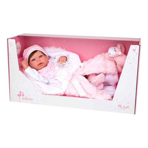 Bebe Realista Reborn Arias Manta Peluche 45cm 98085