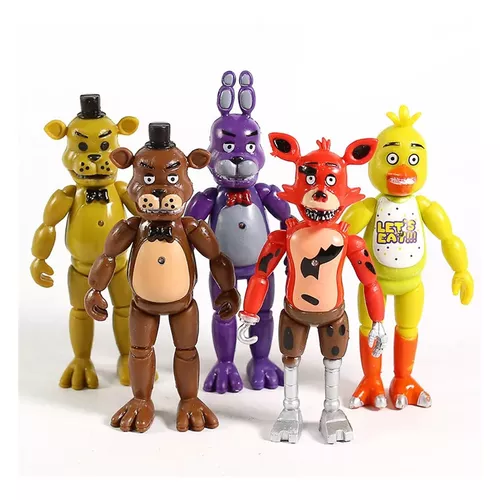 Figuras de Ação Five Nights at Freddy's 6 Pçs - Shopping Atytude Inscrição:  09.284.979/0001-41 - Todos os direitos reservados.