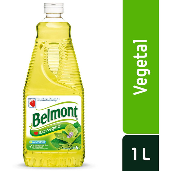 Aceite Belmont Vegetal Con Canola 1 L