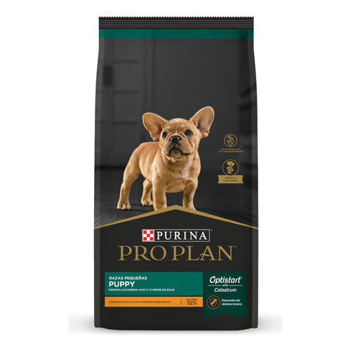 Alimento Pro Plan OptiStart Puppy para perro cachorro de raza pequeña sabor pollo en bolsa de 1kg