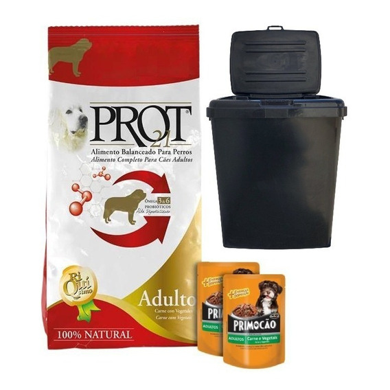 Super Pack Prot 21 Adulto 34kg Con Regalo