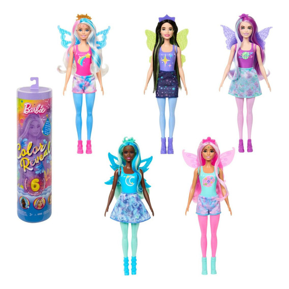 Barbie® Reveal Color Con 6 Sorpresas Series: Rainbow Galaxy
