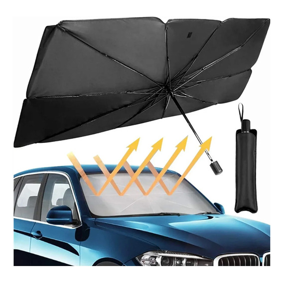 Parasol Retráctil Protección Uv Para Auto