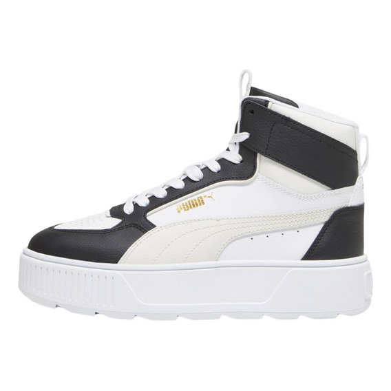 Tenis Puma Karmen Rebelle Mid Black/white Mujer Juvenil