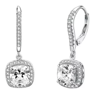 Aretes Elegantes Plata Esterlina Para Dama Clkfsga50