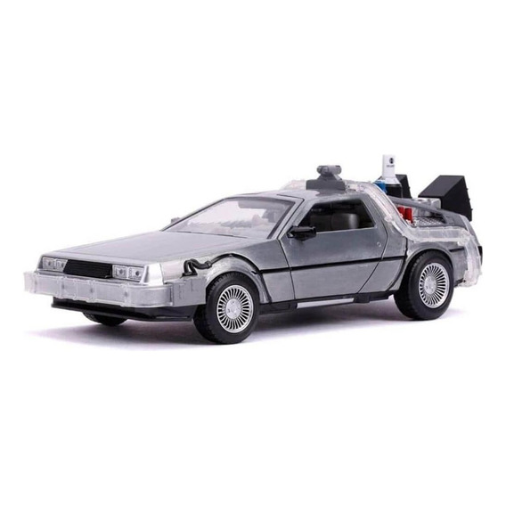 Delorean Time Machine 2 Escala 1/24 Auto Colección Metal 