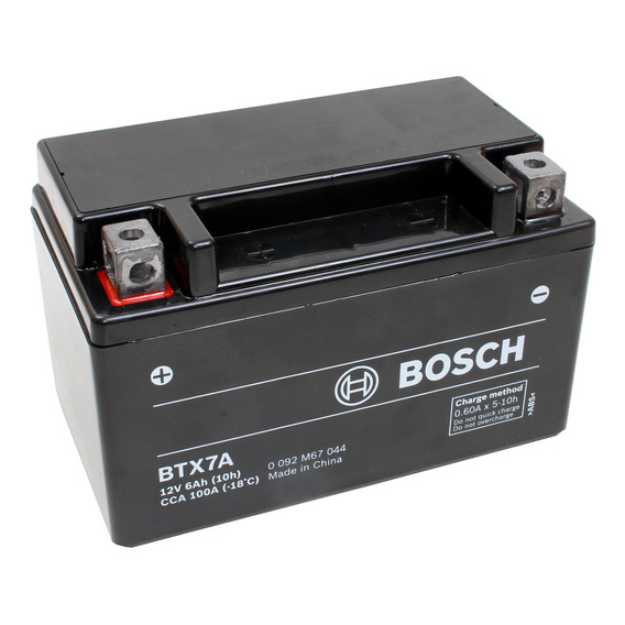 Bateria Moto Bosch Btx7a = Ytx7a 12v 6ah Guerrero 150 / 200