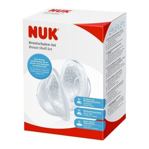 Nuk Casquillos Recoge Leche Aireador Silicona X 2 Unidades