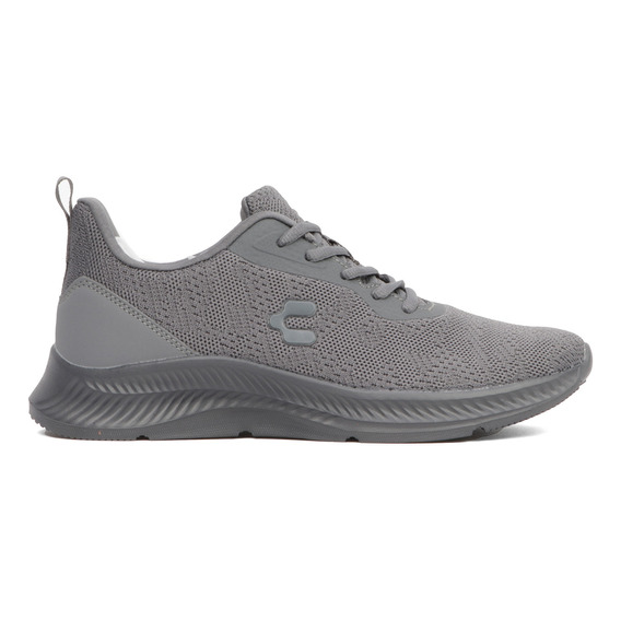 Tenis Ejercicio Hombre Correr Textil Gris Charly 1086203 Gnv