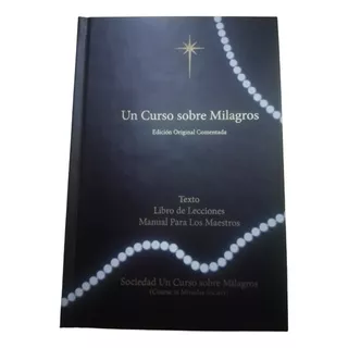 Curso De Milagros Tapa Dura Original Papel Biblia Importado