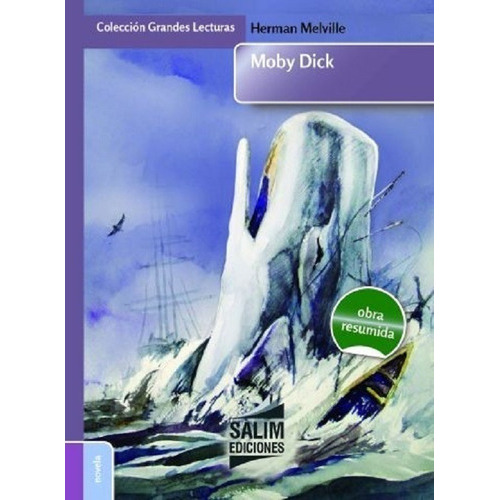 Moby Dick, De Melville, Herman. Editorial Salim, Tapa Tapa Blanda En Español