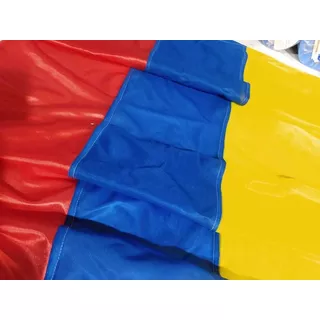 Bandera Colombia De Flameo 90 X 150 Cm Reforzada Con Cintas