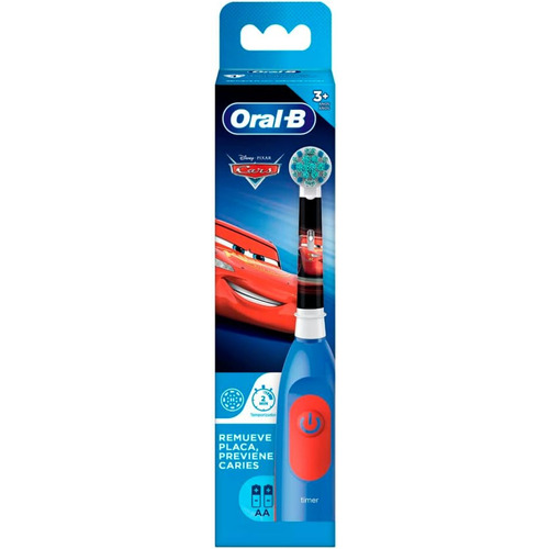Cepillo de dientes eléctrico sónico Oral-B Disney Pixar Cars.  rojo/azul  -  