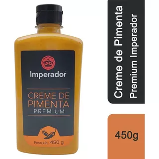 Molho Creme De Pimenta Premium Imperador Mix Pimentas 450g