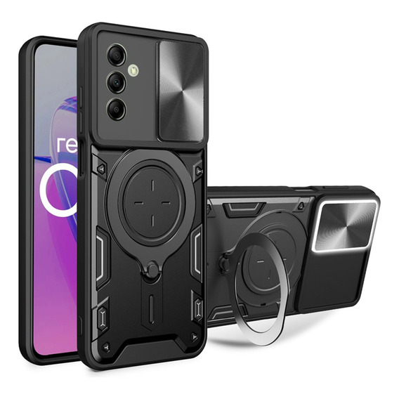 Funda Estuche Con Protector Cam Antichoque Para Samsung A55