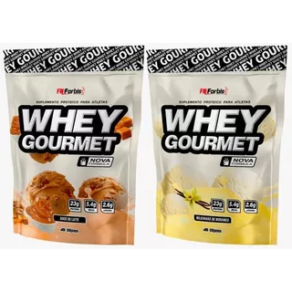 Kit 2 Whey Protein Gourmet Refil - 907g Fn Forbis - Original