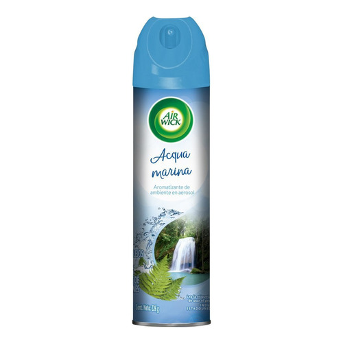 Aromatizante Air Wick Acquamarina en aerosol 226 ml