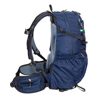 Mochila Curtlo Extreme Moc028-18 35l Impermeável - Cores Cor Azul-escuro Desenho Do Tecido Liso