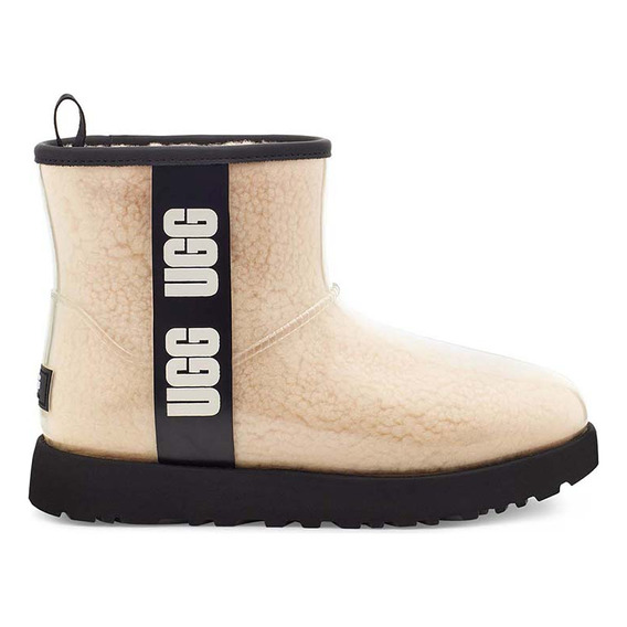 Botas Ugg Classic Clear Mini W Natural/black Mujer