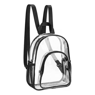 2 Bolsa Transparente Para Portátil, Mochila Transparente De