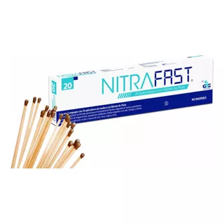 Nitrafast* Aplicadores De Nitrato De Plata Original  20 Pzas