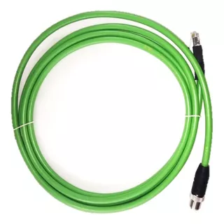 Cable Ethernet Para Datalogic 93a051348 Cab-eth-m05 M12-ip67