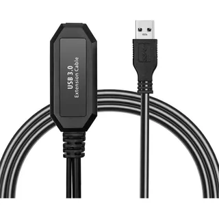 Cable Extension Activa Usb 3.0 Macho Hembra 20 Metros Speed