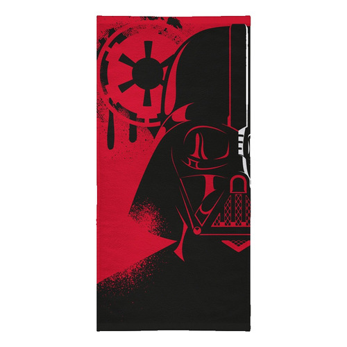 Toallon 70x140 Piñata Star Wars - Darht Vader Color Rojo