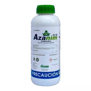 Azaním Insecticida Botanico Concentrado Neem 1l Azadiractina