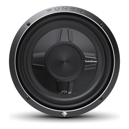 Subwoofer Rockford Fosgate P3sd2-12 P3 Punch Shallow Mount Dvc De 12 Pulgadas Y 2 Ohmios