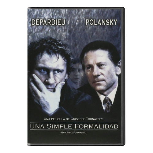 Una Simple Formalidad Gerard Depardieu Pelicula Dvd